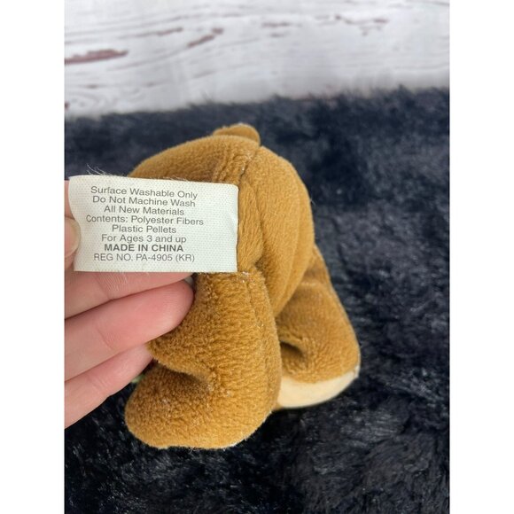 Vintage 1998 Harley‎ Davidson Motorcycle Biker Beanie Babies Bear Stuffed Animal - Picture 6 of 6